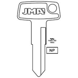 JMA YAMAHA YM55 X111 MOTORCYCLE KEY YAMA-16D PACK OF 10