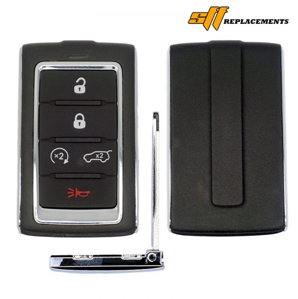 2021-2023 REPLACEMENT 5B SMART KEY PROXIMITY REMOTE FOR JEEP GRAND CHEROKEE L / WAGONEER M3NWXF0B1 68469565 68377534