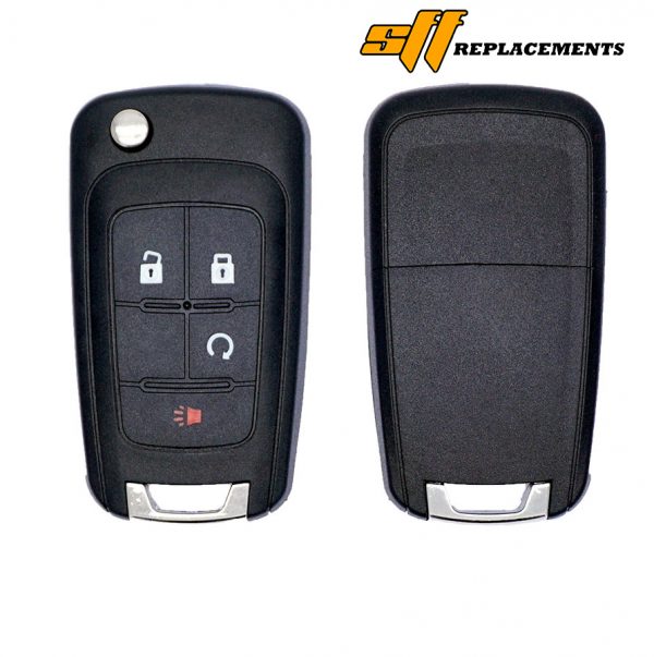 2010-2021 REPLACEMENT 4B FLIP KEY REMOTE TRANSMITTER FOR CHEVROLET GMC OHT01060512