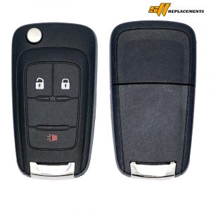 2010-2018 REPLACMENT 3B FLIP KEY REMOTE TRANSMITTER FOR CHEVROLET OHT01060512