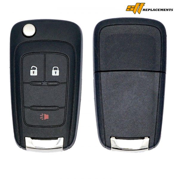 2010-2018 REPLACMENT 3B FLIP KEY REMOTE TRANSMITTER FOR CHEVROLET OHT01060512