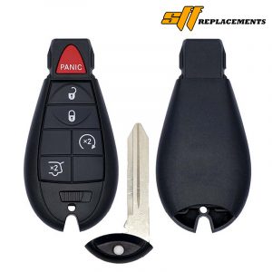 2011-2013 REPLACEMENT 5B FOBIK KEYLESS GO PROXIMITY REMOTE FOB TRANSMITTER FOR JEEP GRAND CHEROKEE IYZ-C01C 05026453