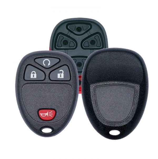 REPLACEMENT 4B KEYLESS ENTRY REMOTE SHELL / CASE FOR GM OUC60221 / 0UC60270