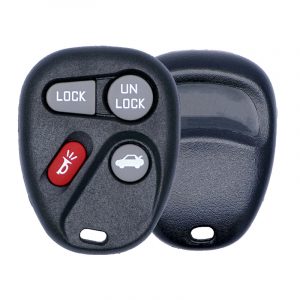 REPLACEMENT 4B KEYLESS ENTRY REMOTE SHELL / CASE FOR GM KOBUT1BT