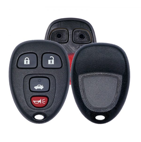 REPLACEMENT 4B KEYLESS ENTRY REMOTE SHELL / CASE FOR GM KOBGT04A