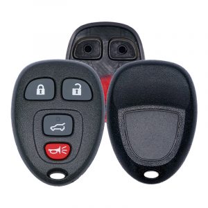 REPLACEMENT 4B KEYLESS ENTRY REMOTE SHELL / CASE FOR GM OUC60221 / 0UC60270
