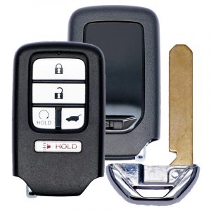 REPLACEMENT 5B KEYLESS ENTRY REMOTE SHELL/ CASE FOR HONDA SMART KEYLESS REMOTES