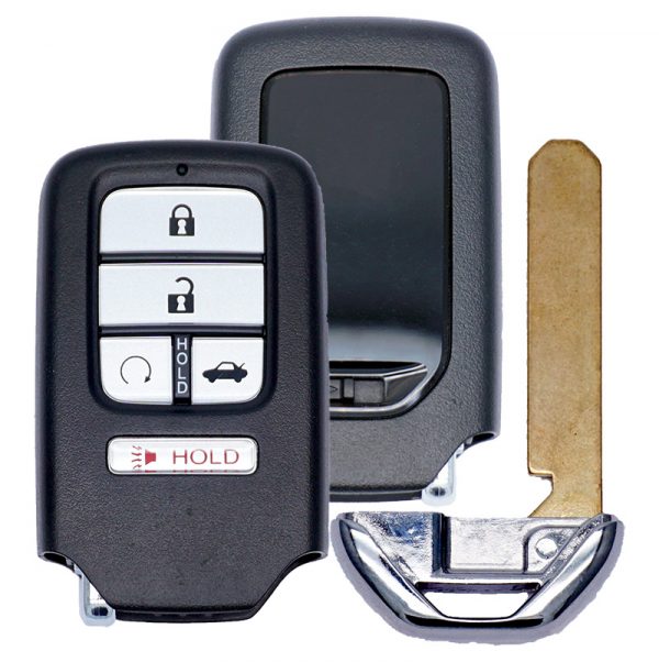 REPLACEMENT 5B KEYLESS ENTRY REMOTE SHELL/ CASE FOR HONDA SMART KEYLESS REMOTES