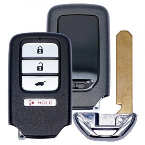 REPLACEMENT 4B SUV HATCH KEYLESS REMOTE SHELL/ CASE FOR HONDA SMART KEYLESS REMOTES