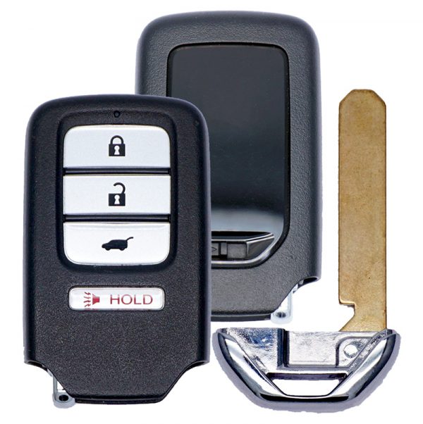 REPLACEMENT 4B SUV HATCH KEYLESS REMOTE SHELL/ CASE FOR HONDA SMART KEYLESS REMOTES