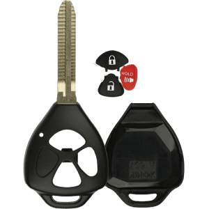 TOYOTA INDESTRUCTIBLE REPLACEMENT REMOTE HEAD KEY SHELL 3B UNBREAKABLE D-SHELL TR47