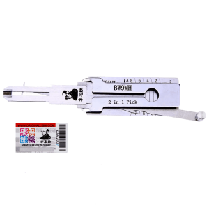ORIGINAL LISHI BW9MH BMW MOTORBIKE 2-IN-1 PICK DECODER