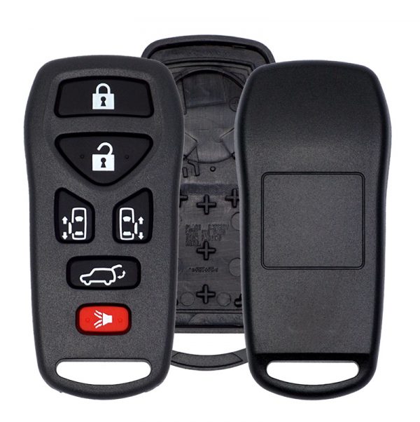 REPLACEMENT 6B KEYLESS ENTRY REMOTE SHELL / CASE FOR NISSAN QUEST KBRASTU51
