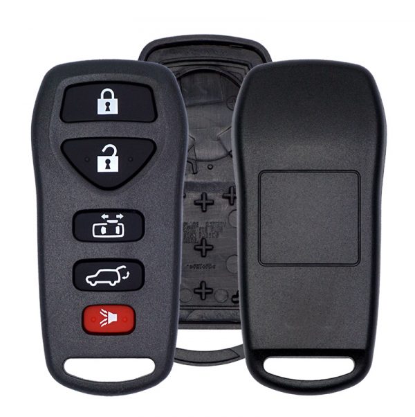 REPLACEMENT 5B KEYLESS ENTRY REMOTE SHELL / CASE FOR NISSAN QUEST KBRASTU51