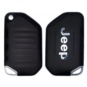 2018-2021 JEEP WRANGLER PROXIMITY FLIP KEY REMOTE FOB TRANSMITTER OHT1130261 (NO BUTTONS)