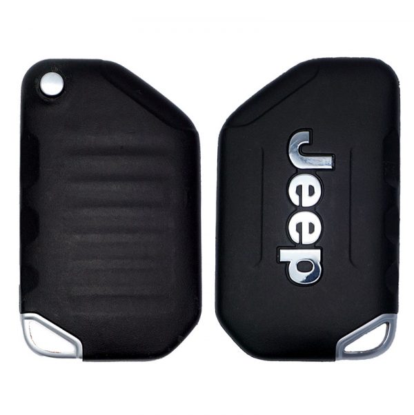 2018-2021 JEEP WRANGLER PROXIMITY FLIP KEY REMOTE FOB TRANSMITTER OHT1130261 (NO BUTTONS)