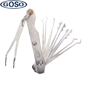 GOSO FOLDABLE 6PC LOCK PICK SET