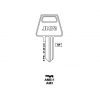 JMA - AME-1E AM3 1045 5-Pin American Padlock Key - Image 2