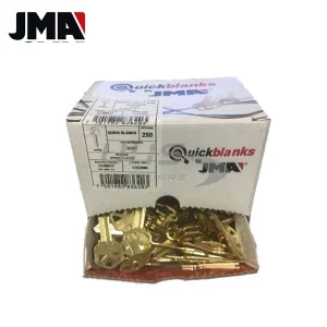 JMA KW1 RESIDENTIAL KEYS BRASS FINISH 250-PACK KWI-1KE-BR