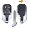2014-2022 REPLACEMENT 4B SMART KEYLESS PROXIMITY REMOTE FOB FOR MASERATI M3N-7393490 5923545