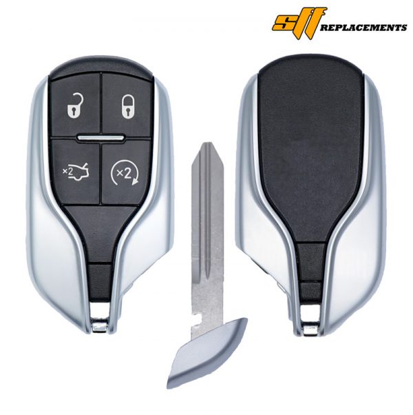 2014-2022 REPLACEMENT 4B SMART KEYLESS PROXIMITY REMOTE FOB FOR MASERATI M3N-7393490 5923545