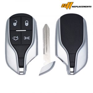 2014-2019 REPLACEMENT 4B SMART KEYLESS PROXIMITY REMOTE FOB FOR MASERATI M3N-7393490 5923336