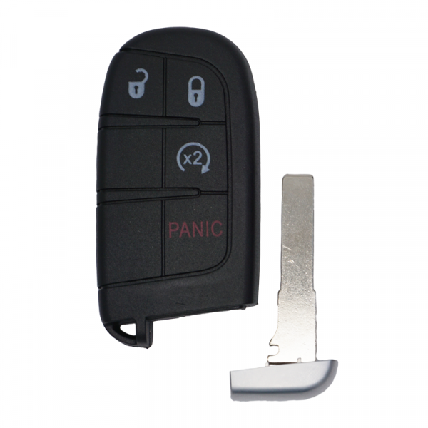 2015-2022 REPLACEMENT 4B SMART KEYLESS PROXIMITY REMOTE START FOB FOR JEEP RENEGADE 6BY88DX9AA 735636994 - Image 2