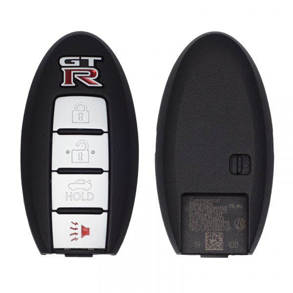 2009-2020 NISSAN GT-R 4B SMART KEYLESS PROXIMITY REMOTE FOB TRANSMITTER 285E3-JF87A