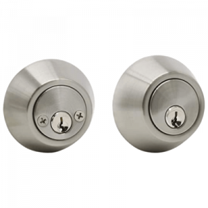 MAXTECH Builders Series Grade 3 High Quality Double Cylinder Deadbolt - Satin Nickel