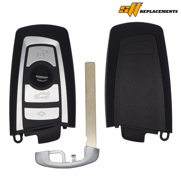 2009-2014 REPLACEMENT 4B SMART KEYLESS PROXIMITY REMOTE FOB TRANSMITTER FOR BMW YGOHUF5662 434MHZ