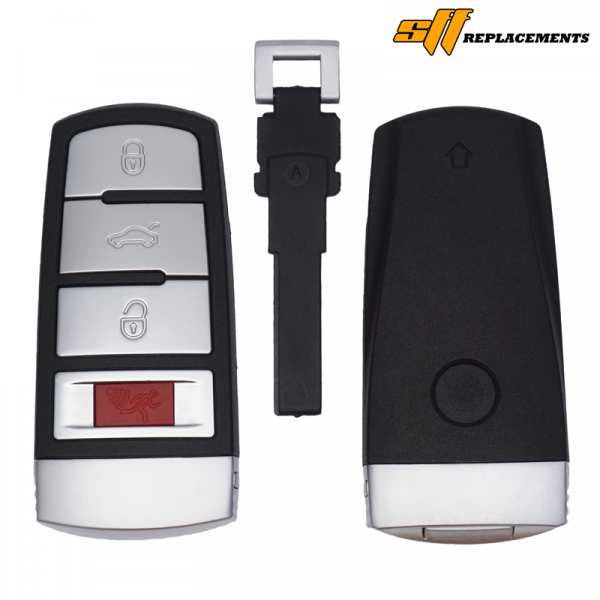 2006-2015 REPLACEMENT 4B SMART KEYLESS ENTRY REMOTE TRANSMITTER FOR VOLKSWAGEN PASSAT NBG009066T