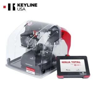 KEYLINE NINJA TOTAL ALL IN ONE CODE CUTTING KEY MACHINE FOR HIGH SECURITY, EDGE, & DIMPLE CUT KEYS