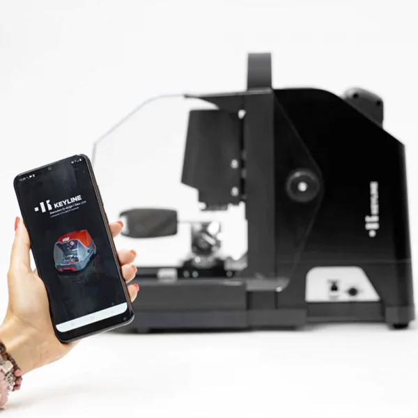 KEYLINE MESSENGER PORTABLE KEY CUTTING MACHINE FOR EDGE, LASER, & DIMPLE KEYS ( BATTERY CAPABLE) - Image 4
