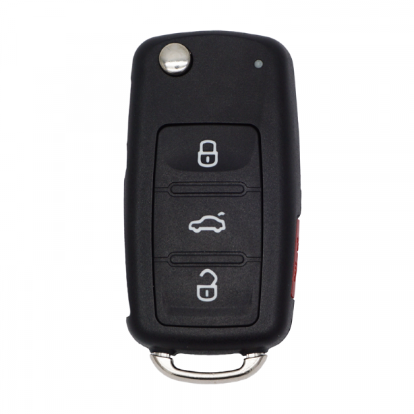 2010-2016 REPLACEMENT 4B PROXIMITY PEPS FLIP KEYLESS REMOTE FOR VOLKSWAGEN NBG010206T 5K0837202AK - Image 2