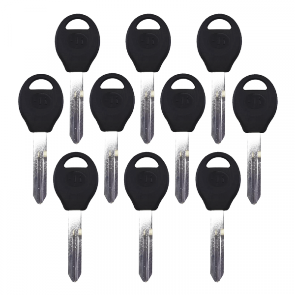 KEYLINE NISSAN PLASTIC HEAD KEY BLANK DAT-15P DA34P NS34CP X237P NSN14CP PACK OF 10