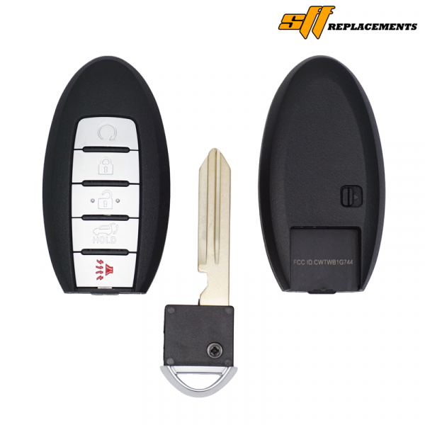 2014-2024 REPLACEMENT 5B SMART KEYLESS PROXIMITY REMOTE FOB FOR NISSAN ARMADA INFINITI QX56 QX80 CWTWB1G744