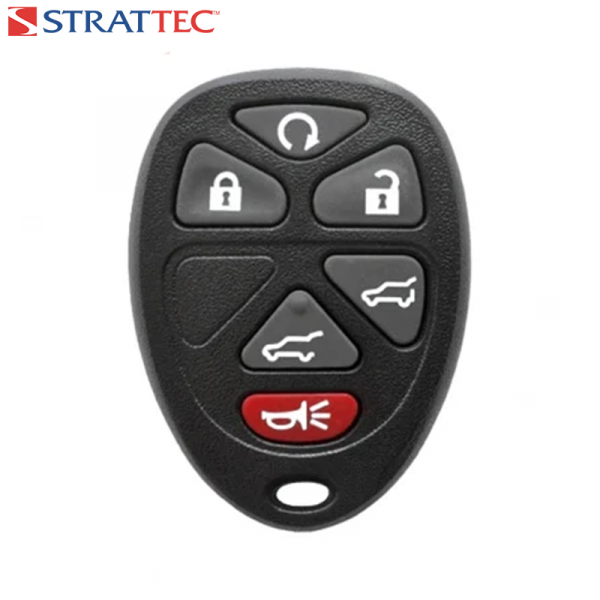2007-2014 STRATTEC 6B GMC CHEVROLET KEYLESS REMOTE FOB W/ POWER HATCH & HATCH GLASS OUC60221 / OUC60270 5946034 5922380