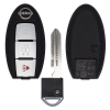 2021-2024 3B NISSAN FRONTIER MURANO TITAN SMART KEYLESS REMOTE FOB KR5TXN7 285E3-9BU1A 285E3-9BU1B (PEWTER LOGO)