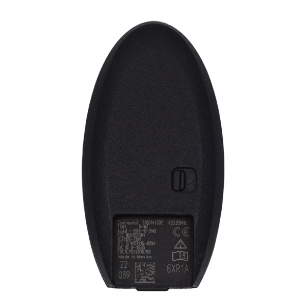 2021-2024 NISSAN 3B KICKS PATHFINDER ROGUE SMART KEYLESS REMOTE FOB KR5TXN1 285E3-6XR1A (PEWTER LOGO) - Image 3