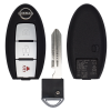 2021-2024 NISSAN 3B KICKS PATHFINDER ROGUE SMART KEYLESS REMOTE FOB KR5TXN1 285E3-6XR1A (PEWTER LOGO)