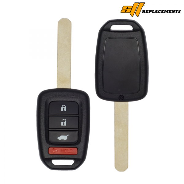 2017-2022 REPLACEMENT 4B REMOTE HEAD KEY FOR HONDA CR-V CIVIC HATCHBACK MLBHLIK6-1TA 35118-TLA-A00