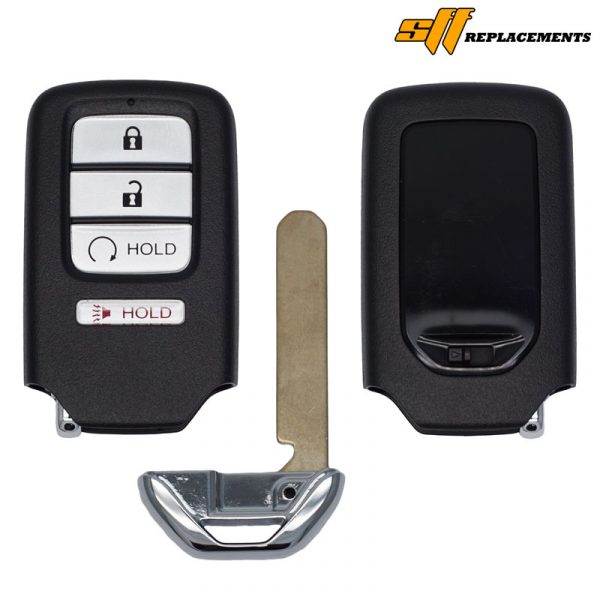 2017-2019 REPLACEMENT 4B SMART KEYLESS PROXIMITY REMOTE FOR HONDA RIDGELINE KR5V2X 72147-T6Z-A11