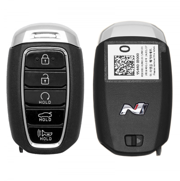 2021-2022 HYUNDAI ELANTRA 5B SMART KEY PROXIMITY REMOTE FOB ('N' LOGO) 95440-IB000 NYOMBEC5FOB2004