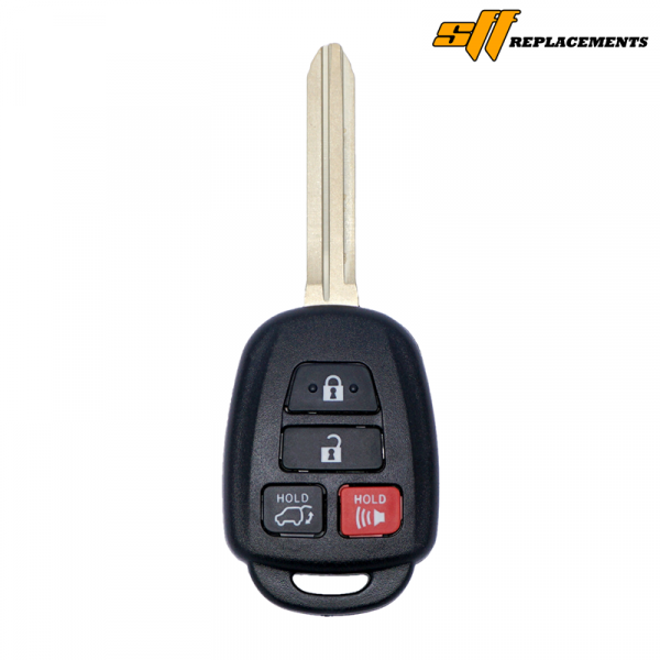 2013-2018 REPLACEMENT 4B REMOTE HEAD KEYLESS ENTRY FOB FOR TOYOTA RAV4 HYQ12BDM (H CHIP)