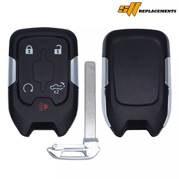 2021-2022 REPLACEMENT 5B SMART KEYLESS PROXIMITY REMOTE FOR GMC SIERRA & CHEVROLET SILVERADO HYQ1ES 13522904 13522854