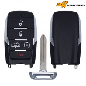 2019-2024 REPLACEMENT 5B SMART KEYLESS PROXIMITY REMOTE FOB FOR RAM 1500 68291690 OHT-4882056