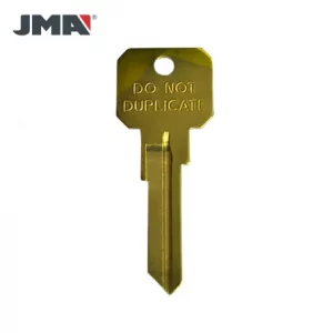 JMA KWI-2DC Kwikset KW1 KW10 KEY BLANK Do Not Duplicate (DND) - Neuter Bow