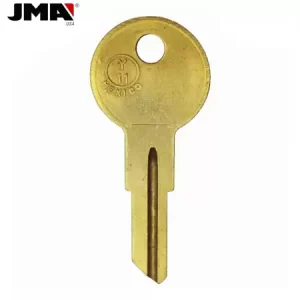JMA Y11 / 9114 YALE CABINET KEY BLANK BRASS FINISH YA-44DE