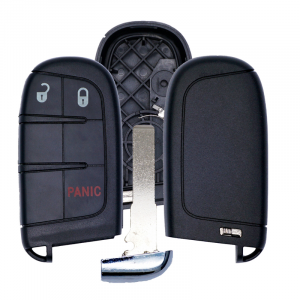 NEW REPLACEMENT 3B CASE SHELL FOR JEEP SMART KEYLESS PROXIMITY REMOTE FOB M3N-40821302