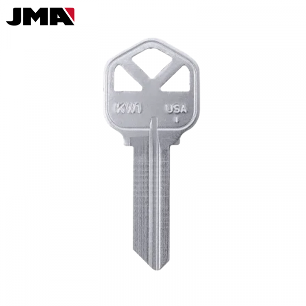 JMA KW1 RESIDENTIAL KEYS NICKEL PLATED KWI-1KE-NP